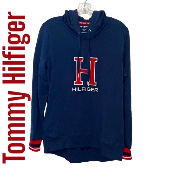 Tommy Hilfiger Hooded Pullover Hoodie Size L NWT - Picture 11 of 11